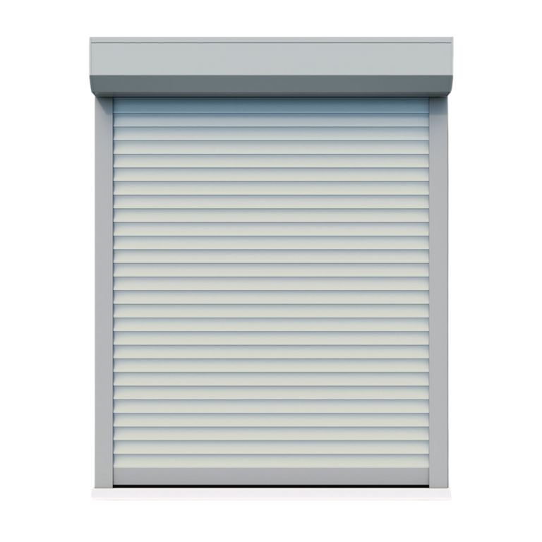 persiana de aluminio sistema mini exterior